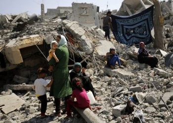 Menlu Palestina: Pengeboman Biadab di Gaza, 10.000 Warga Mengungsi