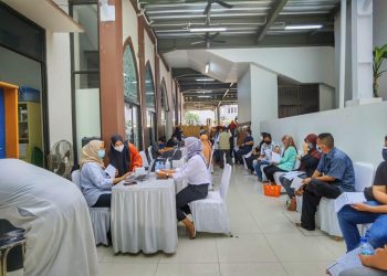 Al Aqsha Delatinos BSD, Masjid Pertama yang Gelar Vaksin C-19